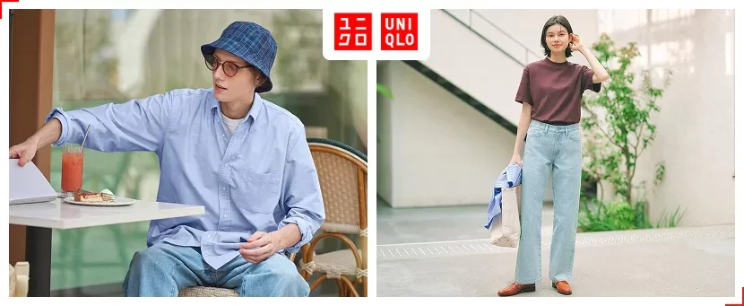 UNIQLO lifestyle campaign imagery